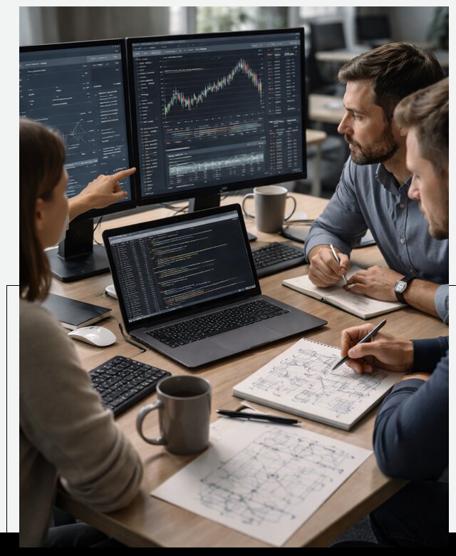 Разработка криптобирж и систем обращения ЦФА в Муре под ключ