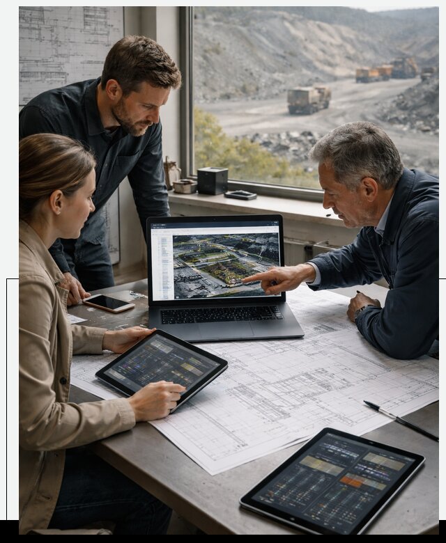 Разработка и внедрение систем для горнодобычи в Муре