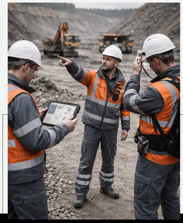 Система контроля персонала для горнодобывающей отрасли в Муре