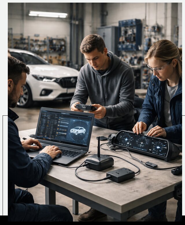 Разработка Connected Car и ПО для автопрома в Муре