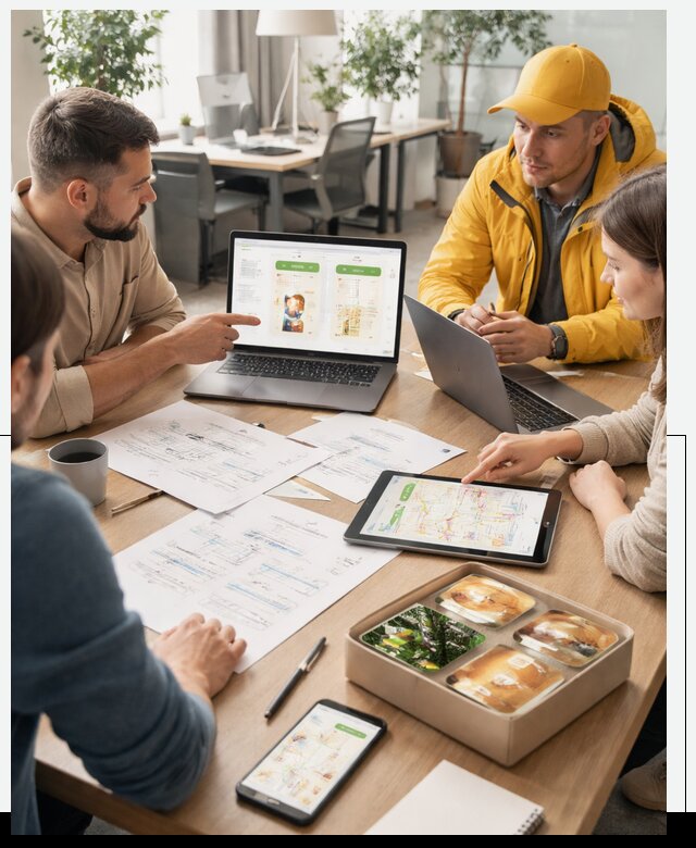 Разработка агрегатора доставки еды в Муре от 15315 р., АвикейМум