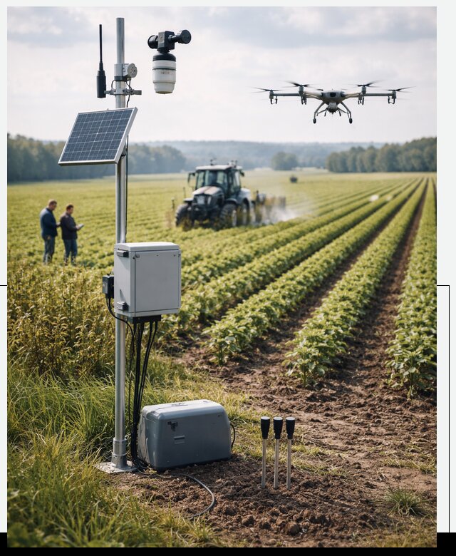 Разработка IoT мониторинга полей в Муре от 8679 р. | АвикейМум